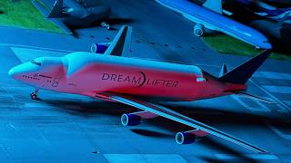 Massive Airport Crash pt 2  Stop Motion Animation Boeing Dreamlifter A400M A350 [upl. by Ludly]