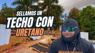 😱¡INCREÍBLE 😱Techo con URETANO en Guaynabo 🇵🇷 ¡Mira cómo lo hicimos [upl. by Anide]