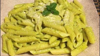 Pasta verde  Receta deliciosa [upl. by Almeda501]