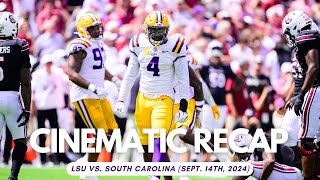 2024 LSU Football vs South Carolina Recap [upl. by Eyahsal]