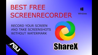 Sharex Screen Recorder Use Guide For Beginners  take screenshot and record screen [upl. by Lirret576]