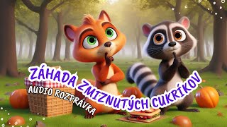 Záhada miznúcich cukríkov 🍬🐿️ Na počúvanie  Audio rozprávka pre deti  Halloween [upl. by Nahsrad]