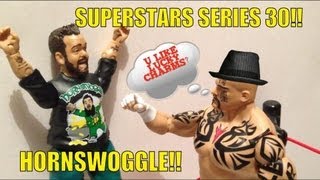 WWE ACTION INSIDER Hornswoggle Superstars Basic series 30 wrestling figure Mattel review [upl. by Tioneb]