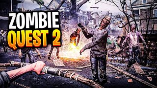 Top 17 Best Zombie Games For Meta Quest 2 Zombie Vr Games [upl. by Cirad]