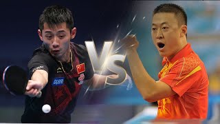 Ma Lin vs Zhang Jike  Battle Of Gods [upl. by Blanca884]