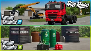 New Mods  FS25 amp FS22  Free Water Tank Enhanced Filltype Categories amp 6x6 AgroTruck [upl. by Nalym887]