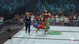 WWE 2K23 universe 2024 week 3 match 4 [upl. by Chiaki]