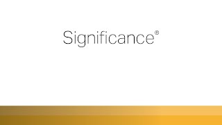 Significance  Learn more about your innate talents from Gallups Clifton StrengthsFinder [upl. by Lukey75]