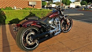 2018 HarleyDavidson Softail Breakout FXBR│Full Review and Test Ride [upl. by Atterbury]