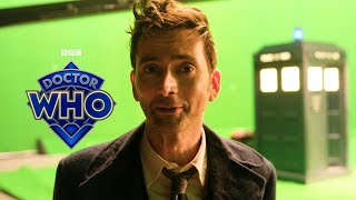 David Tennant Films the Regeneration  The Power of the Doctor  Doctor Who [upl. by Asenab727]