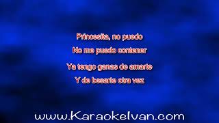 Elvis Crespo  Princesita KARAOKE [upl. by Warms]