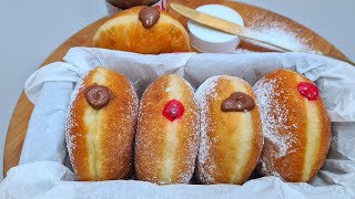 HOW TO MAKE FLUFFY AND DELICIOUS DOUGHNUT STEP BY STEP METHODSUGAR DONUTBEST DONUT RECIPE [upl. by Kleeman379]