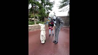 Little Oogie Boogie scares Jack disney dlp disneylandparis halloween nightmarebeforechristmas [upl. by Kalie842]