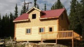 How to build an OffGrid cabin in the woods [upl. by Hedvige161]