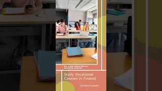 Study Vocational Courses in Finland studyabroad studyinfinland graduation finlandstudy [upl. by Lener]