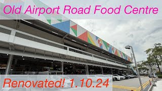 Old Airport Road Food Centre  New Renovations Oct 24 shot on iPhone 16 Pro [upl. by Noreg]