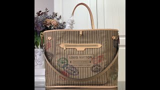 Louis Vuitton Neverfull Bandoulière Inside Out GM M11948 [upl. by Thorn]