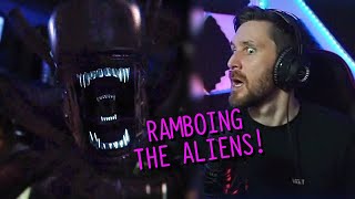 LETS RAMBO THIS  CASPERSIGHT PLAYS ALIEN ISOLATION PART 1 [upl. by Giliane]