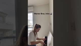 Warner bro intro piano [upl. by Kelwin]