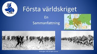 Första världskriget en kort sammanfattning [upl. by Rachel982]