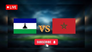 Lesotho vs Morocco CAF Africa Cup of Nations live football match today live score goals results [upl. by Etteroma536]