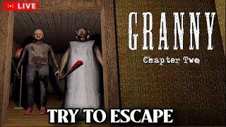 GRANNY CHAPTER 2 TRY TO ESCAPE 🤞 GRANNY GAMEPLAY granny [upl. by Aenahs211]