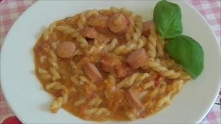 Würstchengulasch mit Nudeln im Thermomix TM 31  Thermilicious [upl. by Lacombe569]