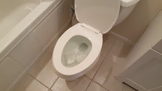 CLOGGED TOILET TRICK  NO PLUNGER NO PROBLEM How to Unclog a Toilet With No Plunger [upl. by Mcgraw242]