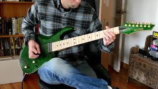 Kiesel Aries 7 string demo and review [upl. by Tare]