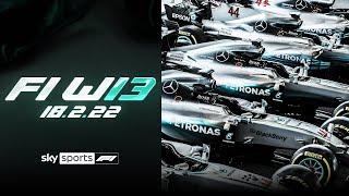 Mercedes launch W13  F1 2022 Car Launch [upl. by Patience]