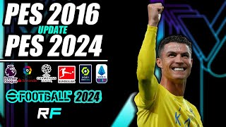 PES 2016 Update 2024 v5 [upl. by Adiuqal921]