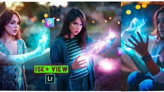 Calop electric power photo editing PicsArt  calop visual edit  calop lightning photo edit picsart [upl. by Maya135]