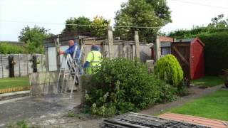 White Rose Buildings  Dismantle Timelapse of a Concrete Garage [upl. by Mad958]