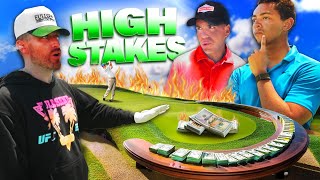 Intense High Stakes Golf Match Gets Heated [upl. by Aveneg]