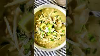 Green Chili Chicken Enchilada Soup [upl. by Pembroke]