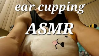 ASMR ear cupping with fingers comfy amp relaxing 😴💭 [upl. by Airdnekal34]