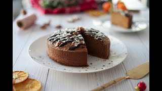 Recette  Gateau noix et au chocolat [upl. by Aynahs]