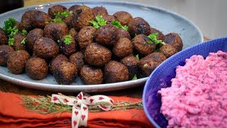 Veganska Julköttbullar med formbar färs  Receptvideo [upl. by Raina]