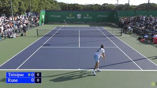 Stefanos Tsitsipas vs Holger Rune  Practice Match With Score Shanghai 2023 [upl. by Aihsi]