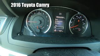 How to Reset Maintenance Light on a 2016 Toyota Camry [upl. by Adniral]