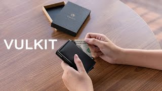 VC201VULKIT Aluminum Slim Pocket Wallet [upl. by Ainehs]