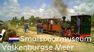 Nationaal Smalspoormuseum amp Stoomtrein Valkenburgse Meer  Wassenaar Holland [upl. by Ahtan]