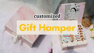 How to make customized gift hamper  Chocolate hamper tutorial  malayalam  art gossips [upl. by Ruttger]