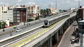 Bangalore Metro Corporation Limited this is Yellow line This line also totally completed now tests [upl. by Einaej720]