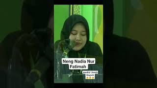 Neng Nadia Nur Fatimah 🔥🔥🔥kabbandung tilawahremaja suaramerdu indah tenang adem mtqprovinsi [upl. by Hsac]