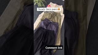 Mens linen pants under ₹599 fashion linen mensfashion [upl. by Mcclenaghan133]