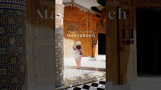 Some of our favourite places in Marrakech marrakech travel moroccotravel marrakesh [upl. by Bathsheba]