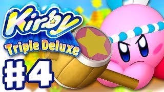 Kirby Triple Deluxe  Gameplay Walkthrough Part 4  Level 4 Wild World Nintendo 3DS [upl. by Ahsenot136]