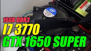 Testando i7 3770 com GTX 1650 Super [upl. by Ertemed]