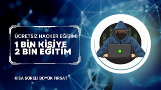 1 BİN KİŞİYE 2 BİN EĞİTİM HEDİYE  KAÇIRMAYIN [upl. by Nerrol]